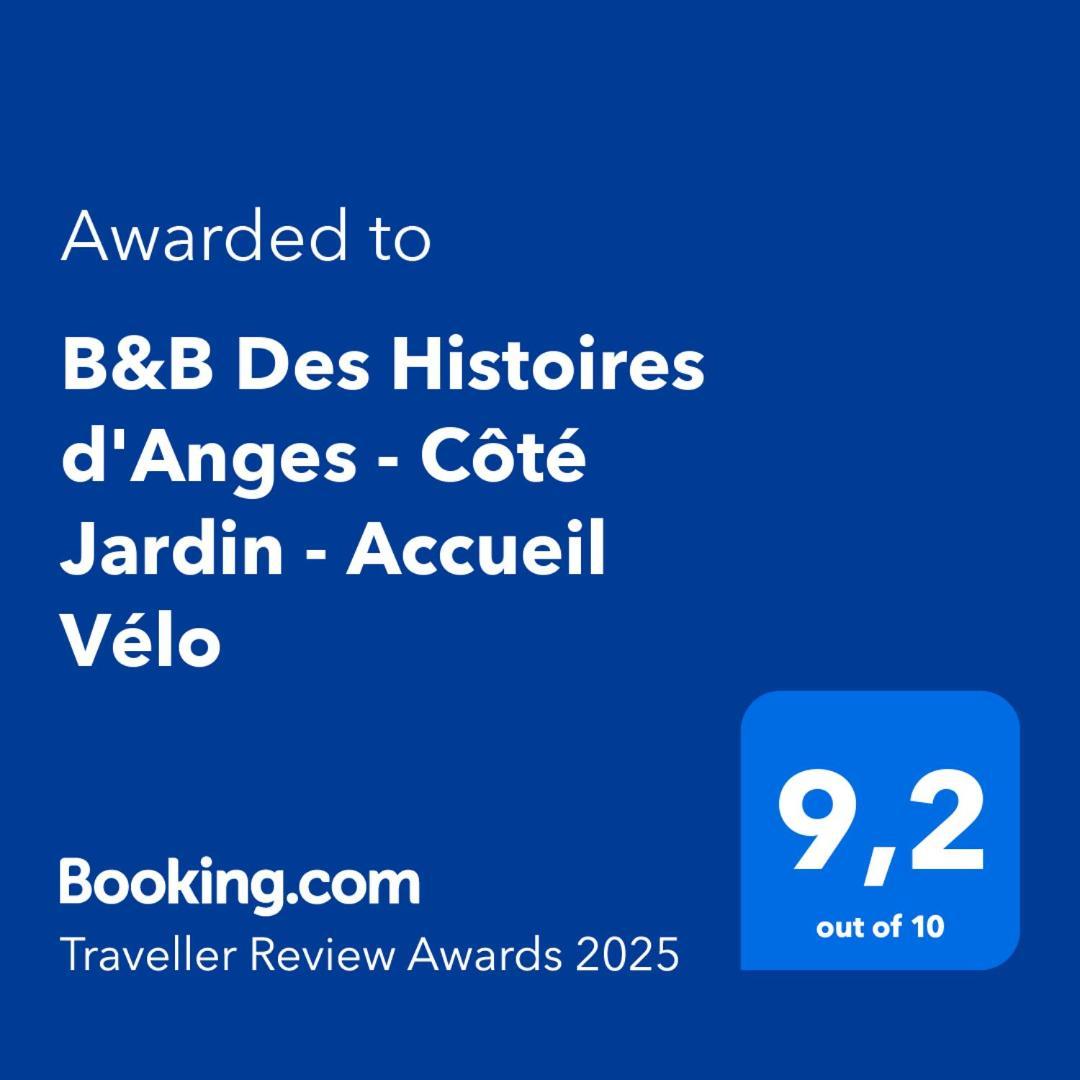 B&B Des Histoires D'Anges - Cote Jardin - Accueil Velo Tournus Exteriér fotografie
