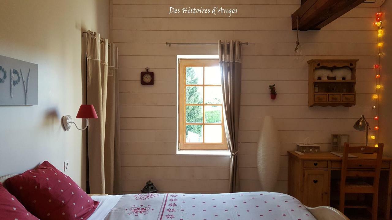 B&B Des Histoires D'Anges - Cote Jardin - Accueil Velo Tournus Exteriér fotografie